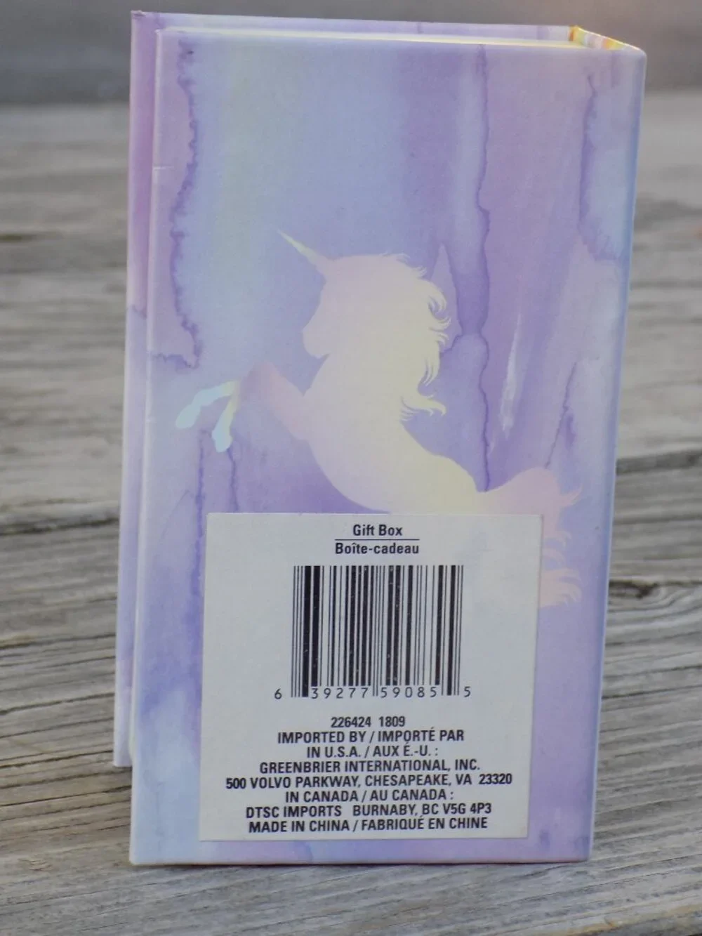 UNICORN LITTLE PASTEL BOX STORAGE JEWELRY BOX *